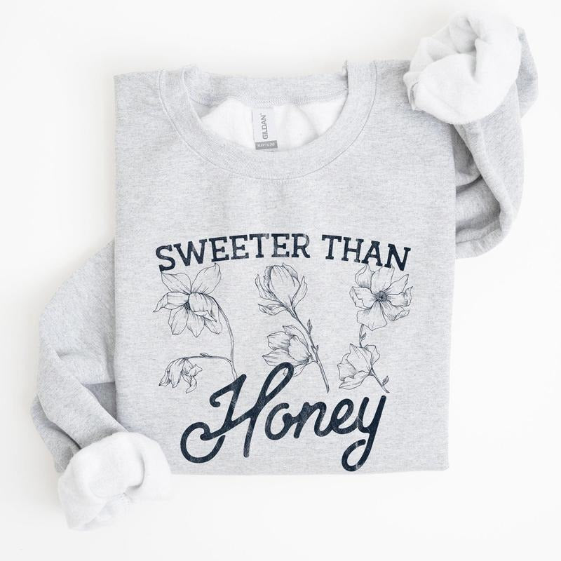 Sweeter Than Honey, Country Gal Sweatshirt T-Shirts, Hoodie | PodTeesHub.com