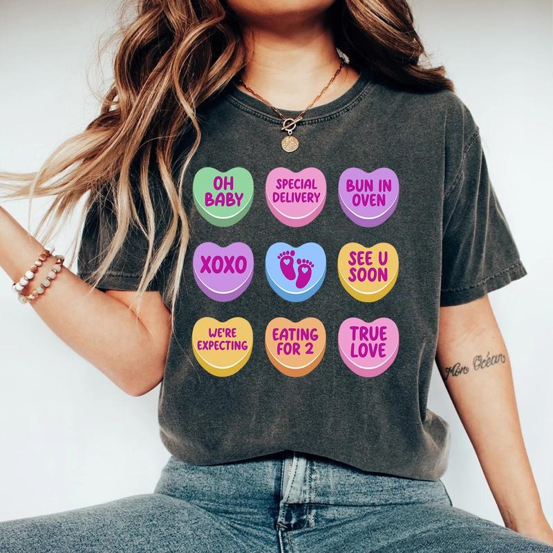 Sweetheart Pregnancy Announcement Shirt - Valentine's Day Baby Reveal Sweatshirt, Expecting Mom Gift Hoodie | PodTeesHub.com