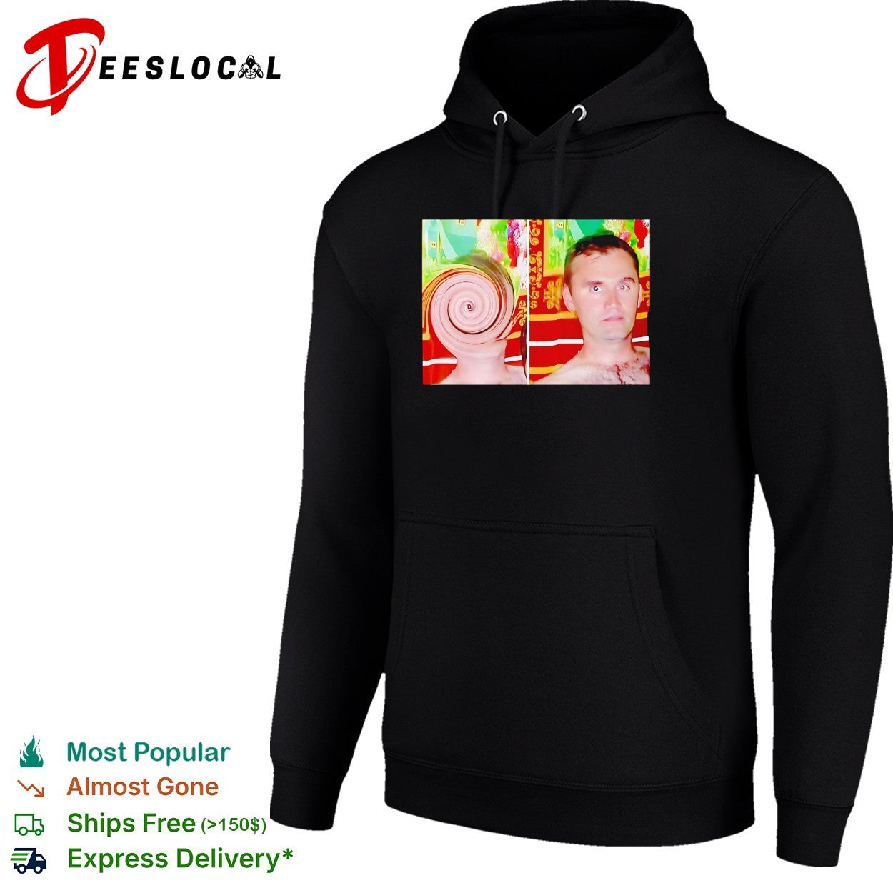 Swirly Kirk Charlie Robocough Kirkification Meme shirt