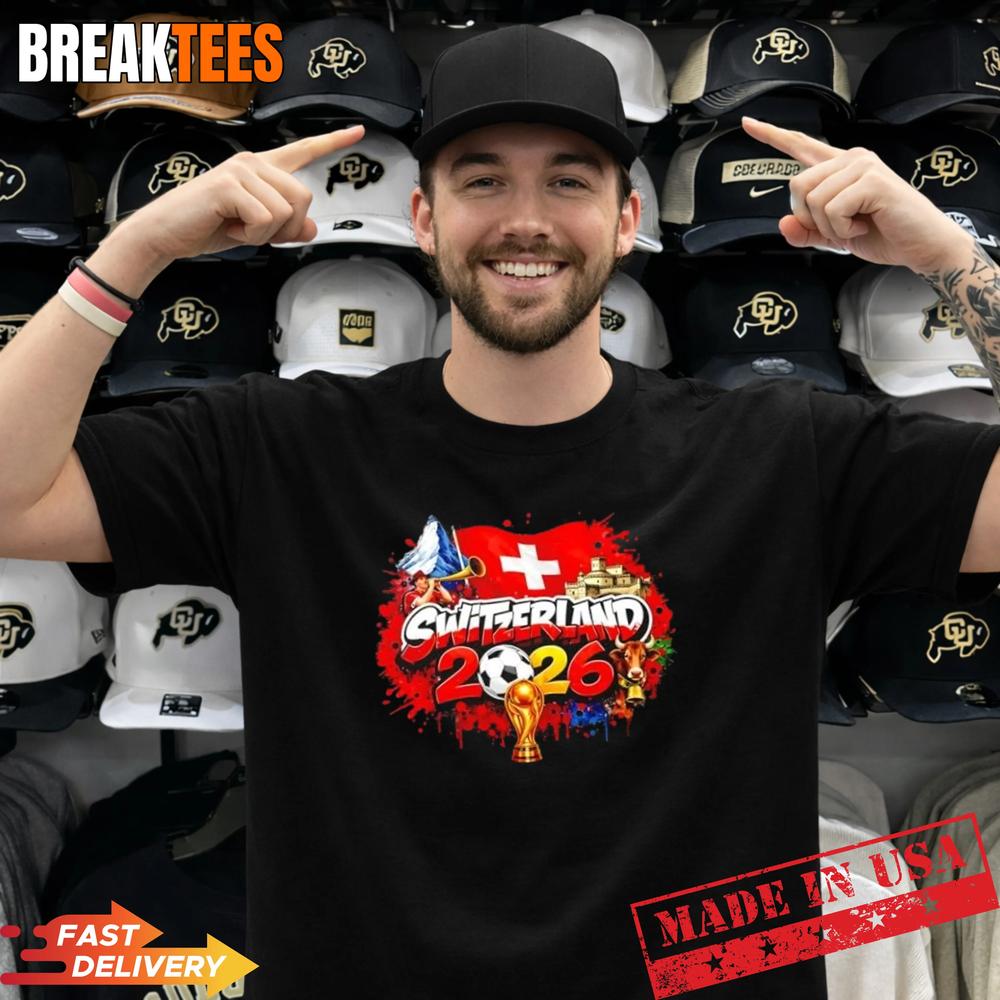 Switzerland North America Soccer Tournament 2026 T-Shirt