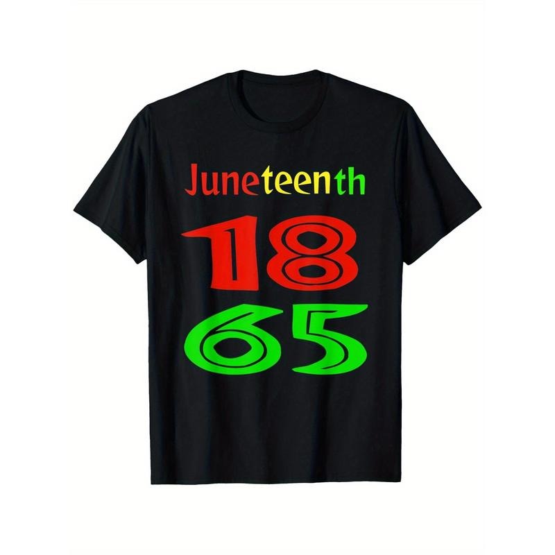 T - Shirt Commemorating Juneteenth: Bold Numerals and Event Name for a Historical and Festive Vibe Hoodie, Sweatshirt |...