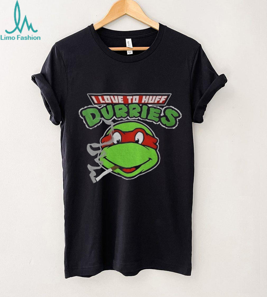 TMNT Parody I Love To Huff Durries Cigarette T Shirt