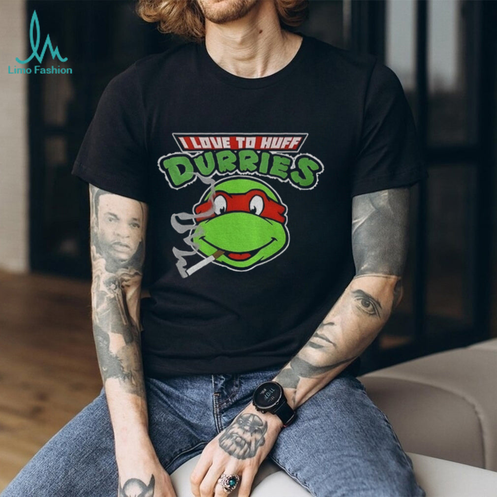TMNT Parody I Love To Huff Durries Cigarette T Shirt