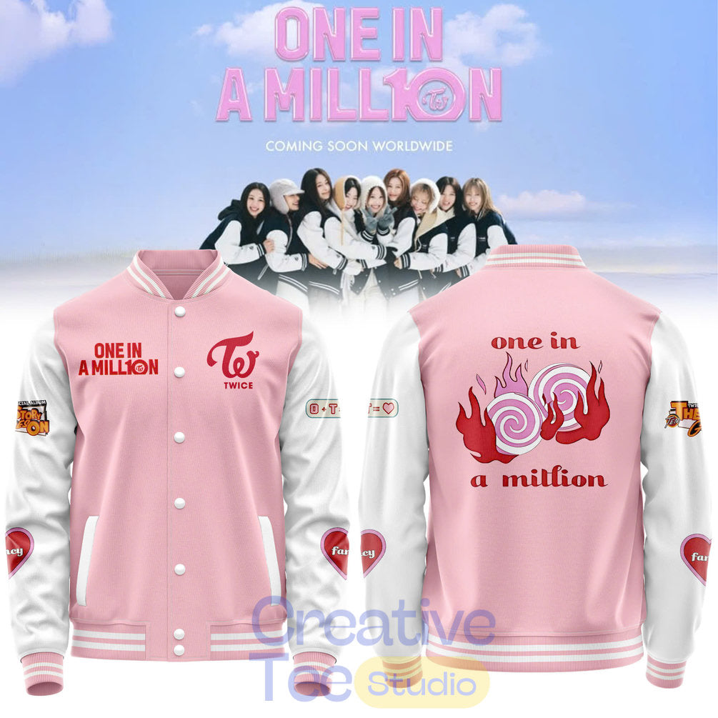 TWICE: ONE IN A MILLION 10TH Anniversary Film & Special Album Release Exclusive Bomber Jacket