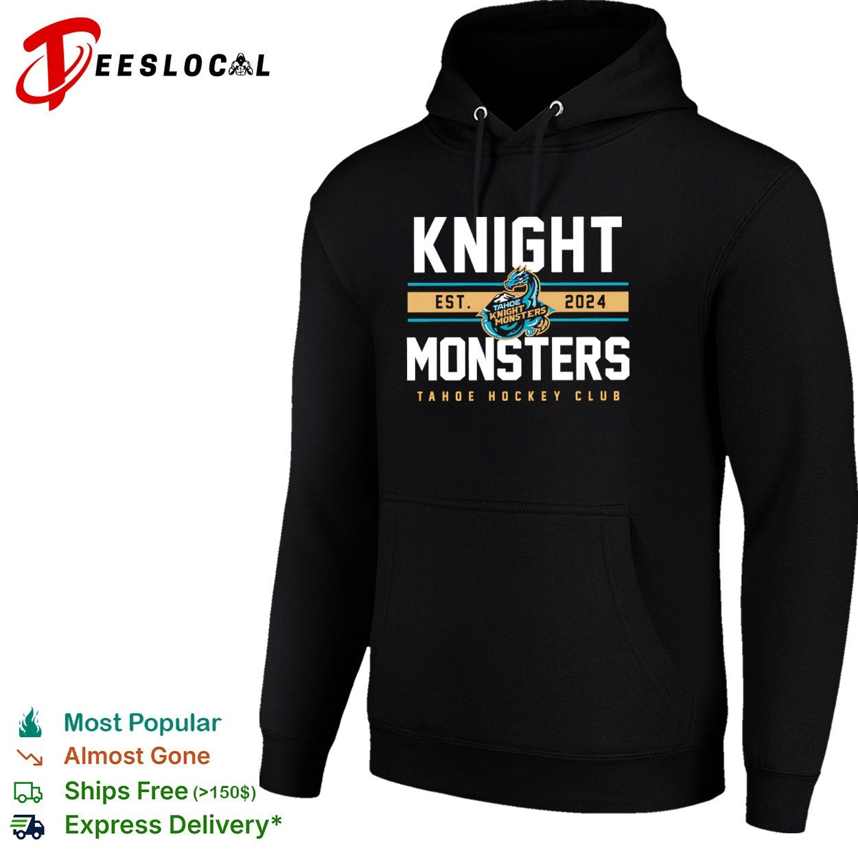 Tahoe Knight Monsters Est 2024 Knight Monsters Tahoe Hockey Club shirt