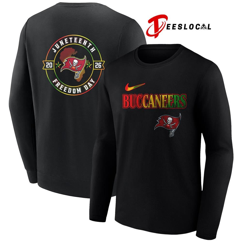 Tampa Bay Buccaneers x Juneteenth Strong freedom day logo shirt