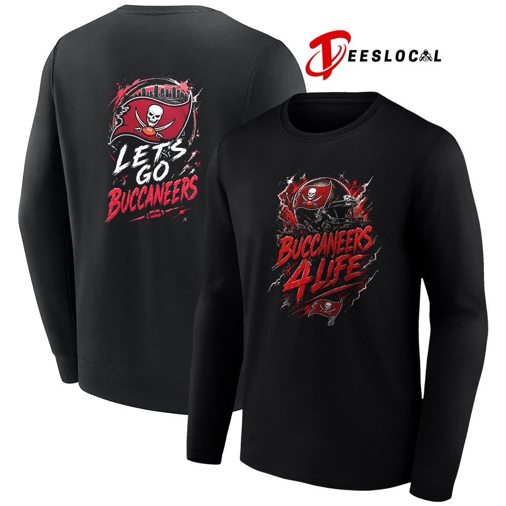 Tampa Bay Buccaneers x fan 4 life graphic shirt