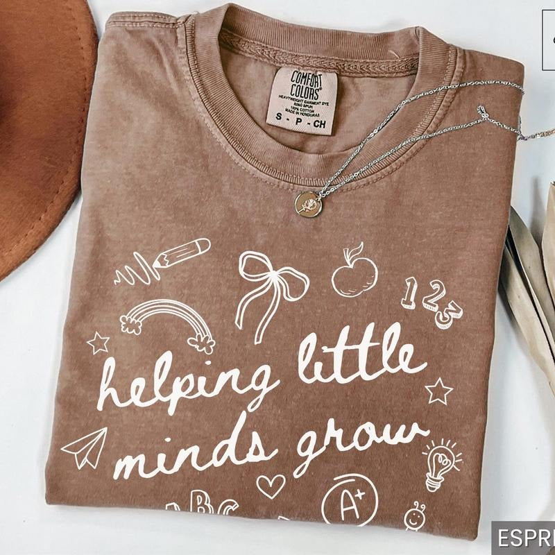 Teacher Comfort Colors Shirt Cute New Teacher Gift Kindergarten Teacher Team T-shirt Preschool Teaching Shirt LCWWS...