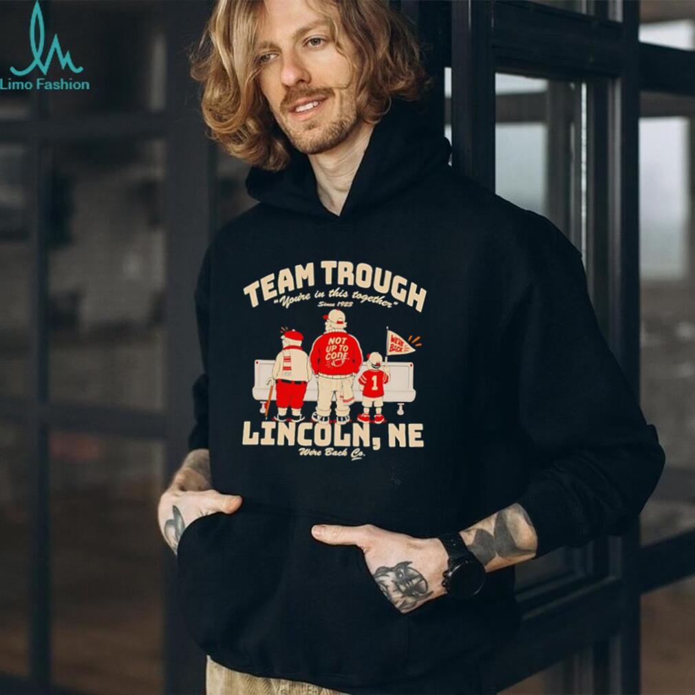 Team Trough Lincoln NE Football Vintage Fan Club T Shirt