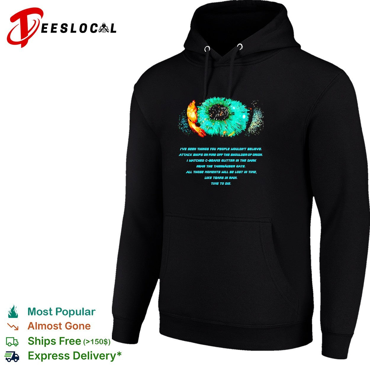 Tears in rain Blade Runner I’ve seen things you people wouldn’t believe time to die shirt