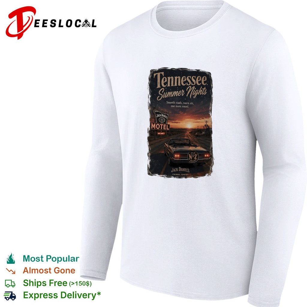 Tennessee summer nights Jack Daniel’s Motel smooth roads warm air shirt