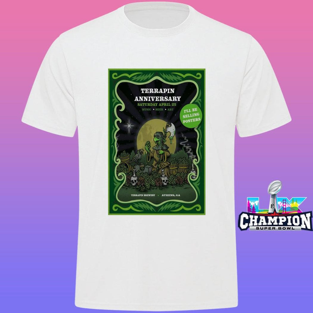 Terrapin Anniversary Athens Apr 25 2026 Shirt