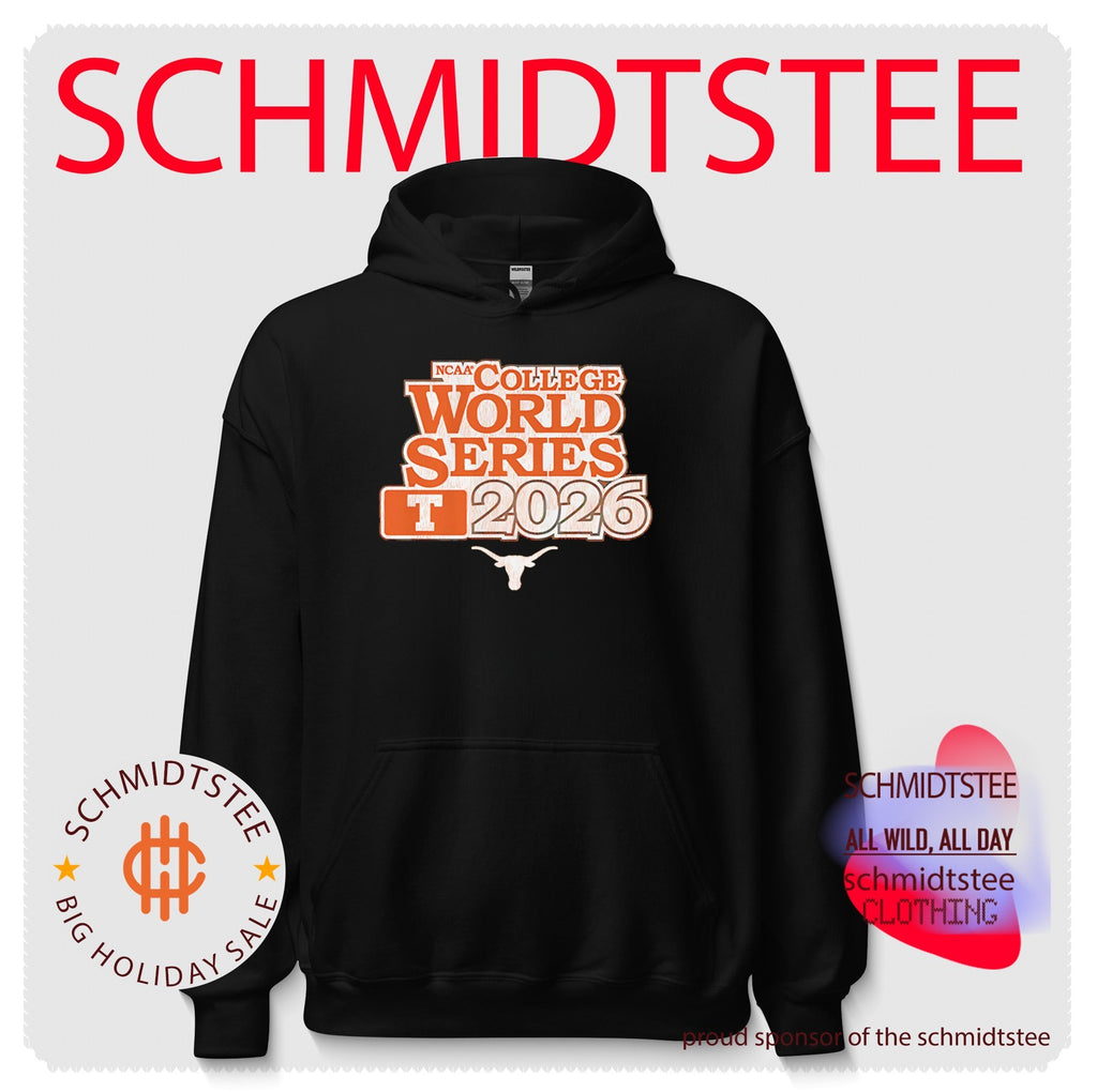 Texas Baseball 2026 College World Series logo shirt
