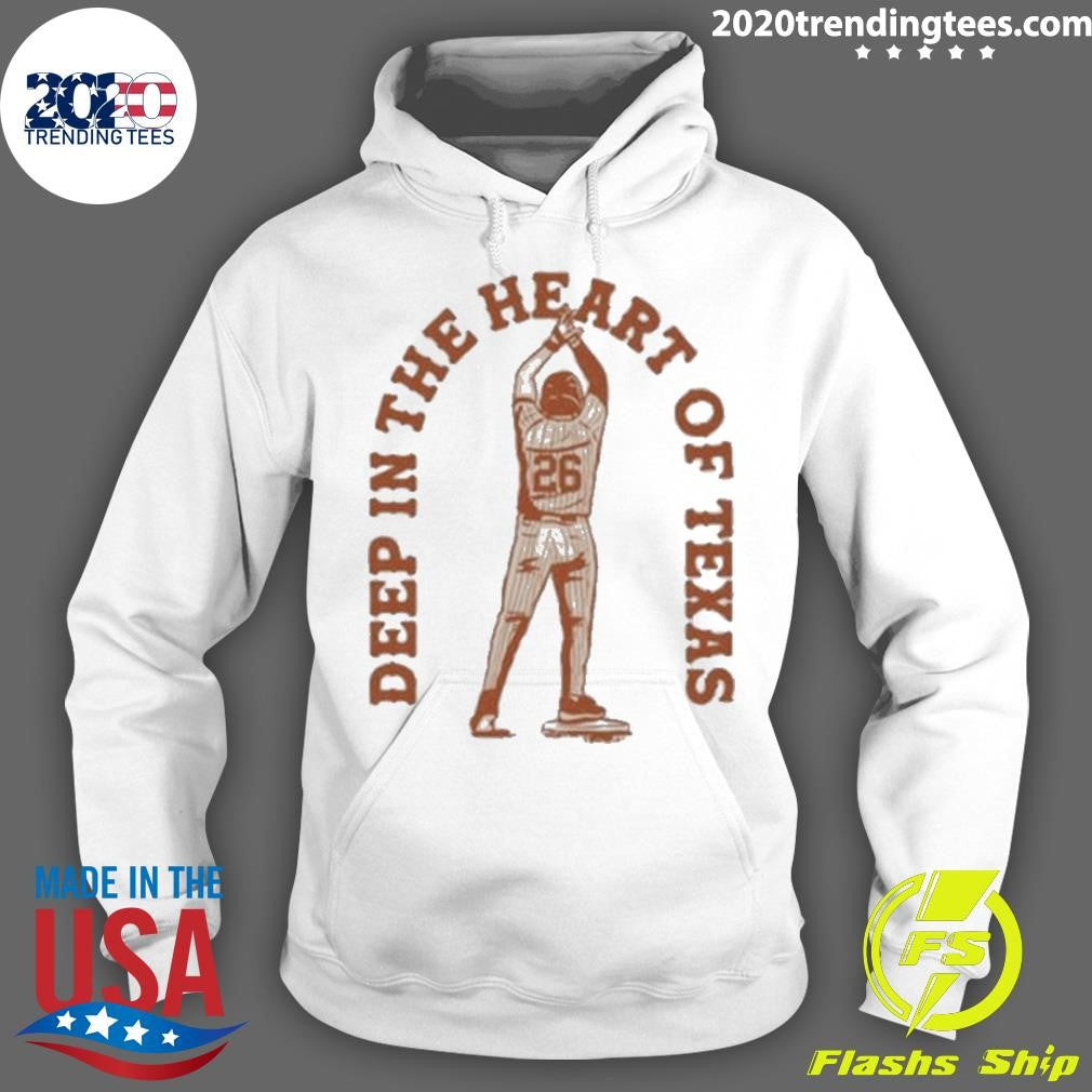 Texas Baseball Player Shirt