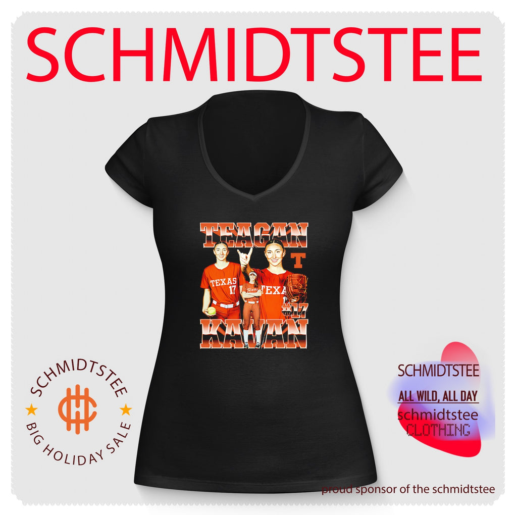 Texas Longhorns Softball NCAA Teagan Kavan player collage shirt