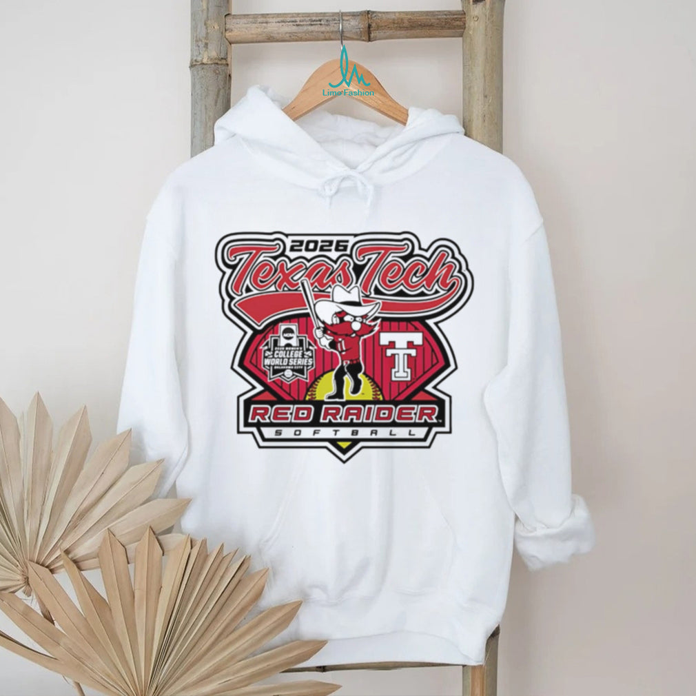 Texas Tech Red Raider Softball 2026 College World Series Logo T Shirt