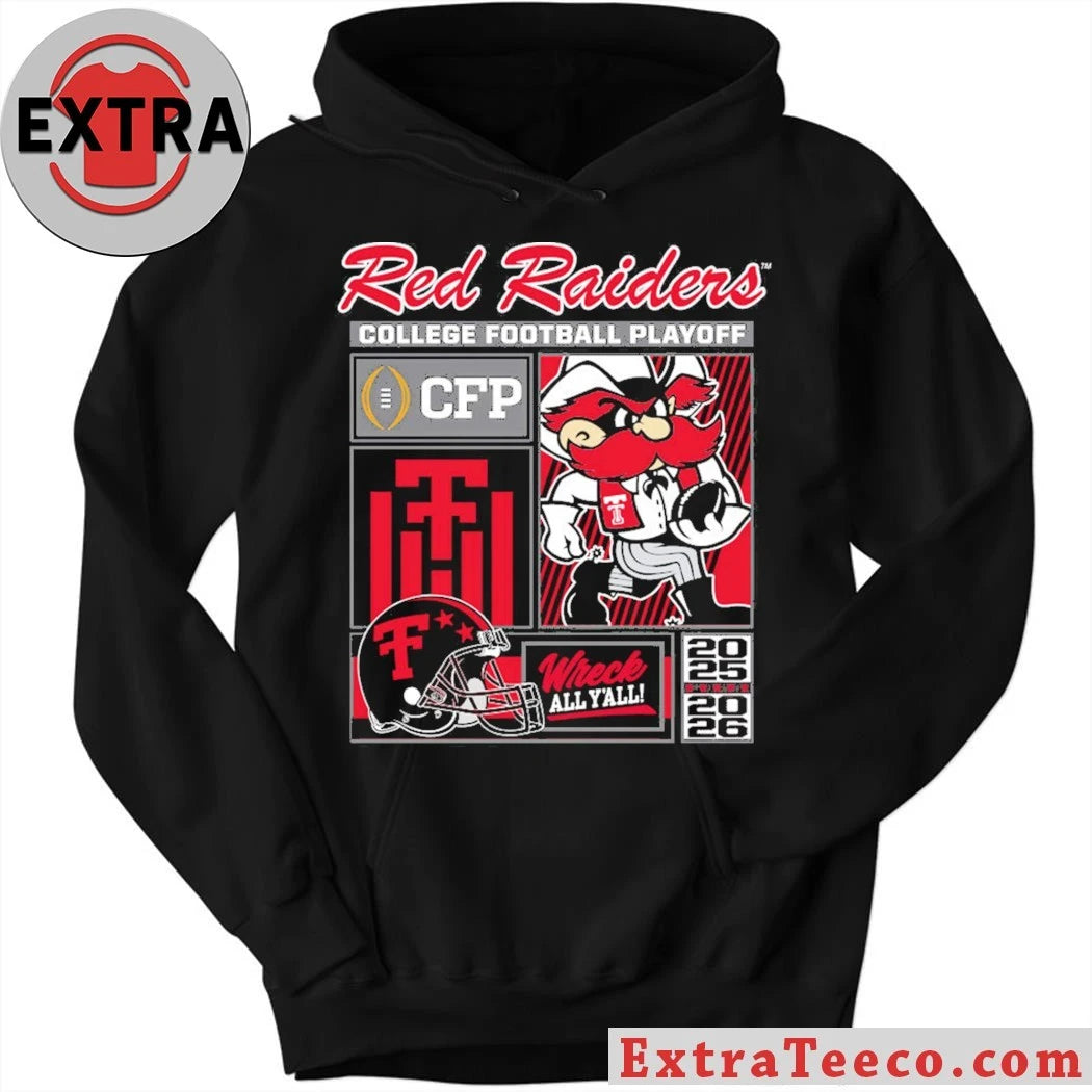 Texas Tech Red Raiders College Football Playoff (CFP), celebrating the team’s playoff berth Shirt