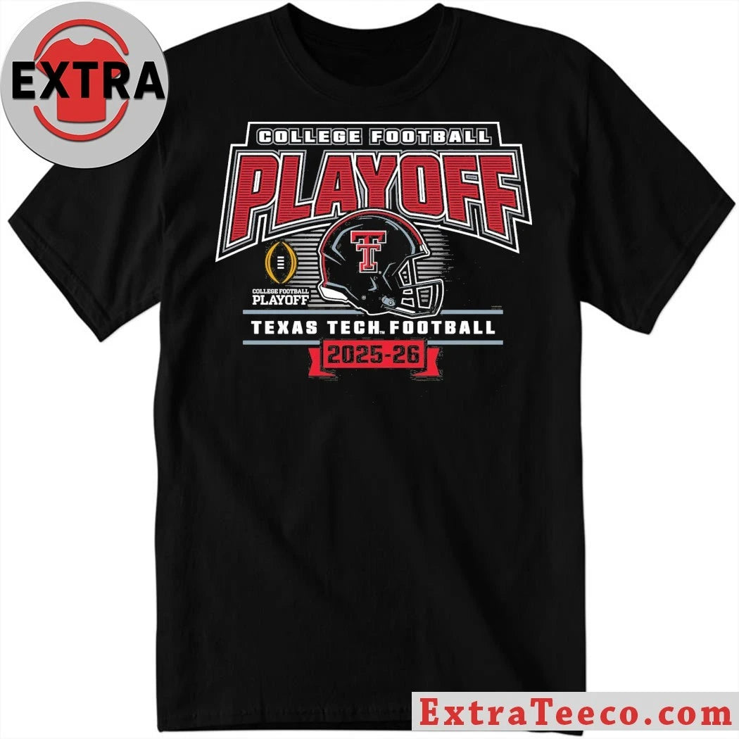 Texas Tech Red Raiders College Football Playoff Texas Tech Red Raiders enter playoffs for 2025-26 season Shirt