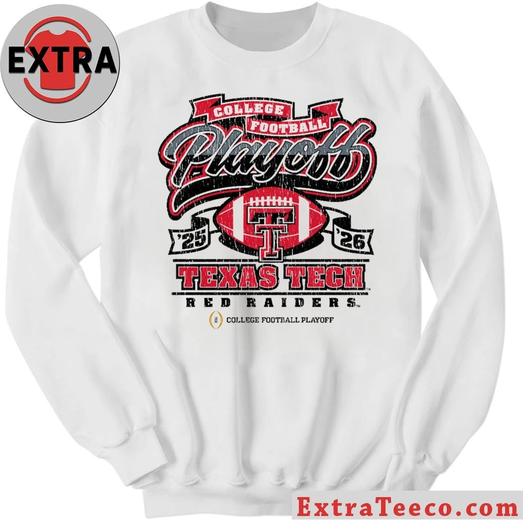 Texas Tech Red Raiders College Football Playoff The Texas Tech Red Raiders won the 2025 Big 12 Championship and advanced to the College Football Playoff Shirt
