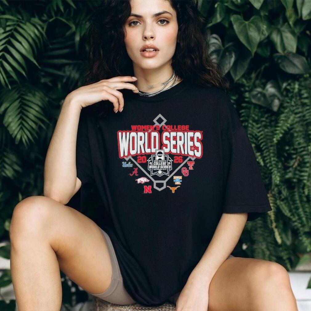 Texas Tech Softball 2026 WCWS All Teams In Black T Shirt