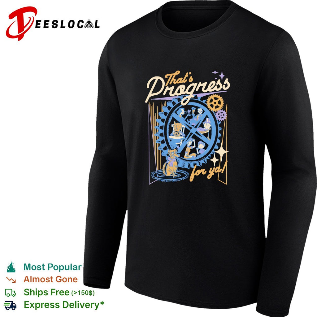 That’s progress for ya retro gear scenes devil dog shirt