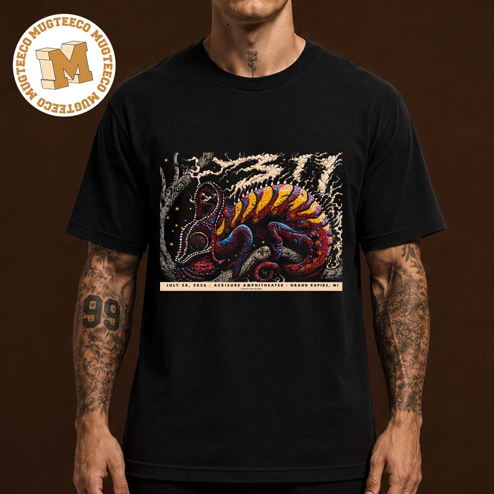 The 311 Grand Rapids MI 2026 Event Poster At Acrisure Amphitheater On July 28 2026 Unisex T Shirt