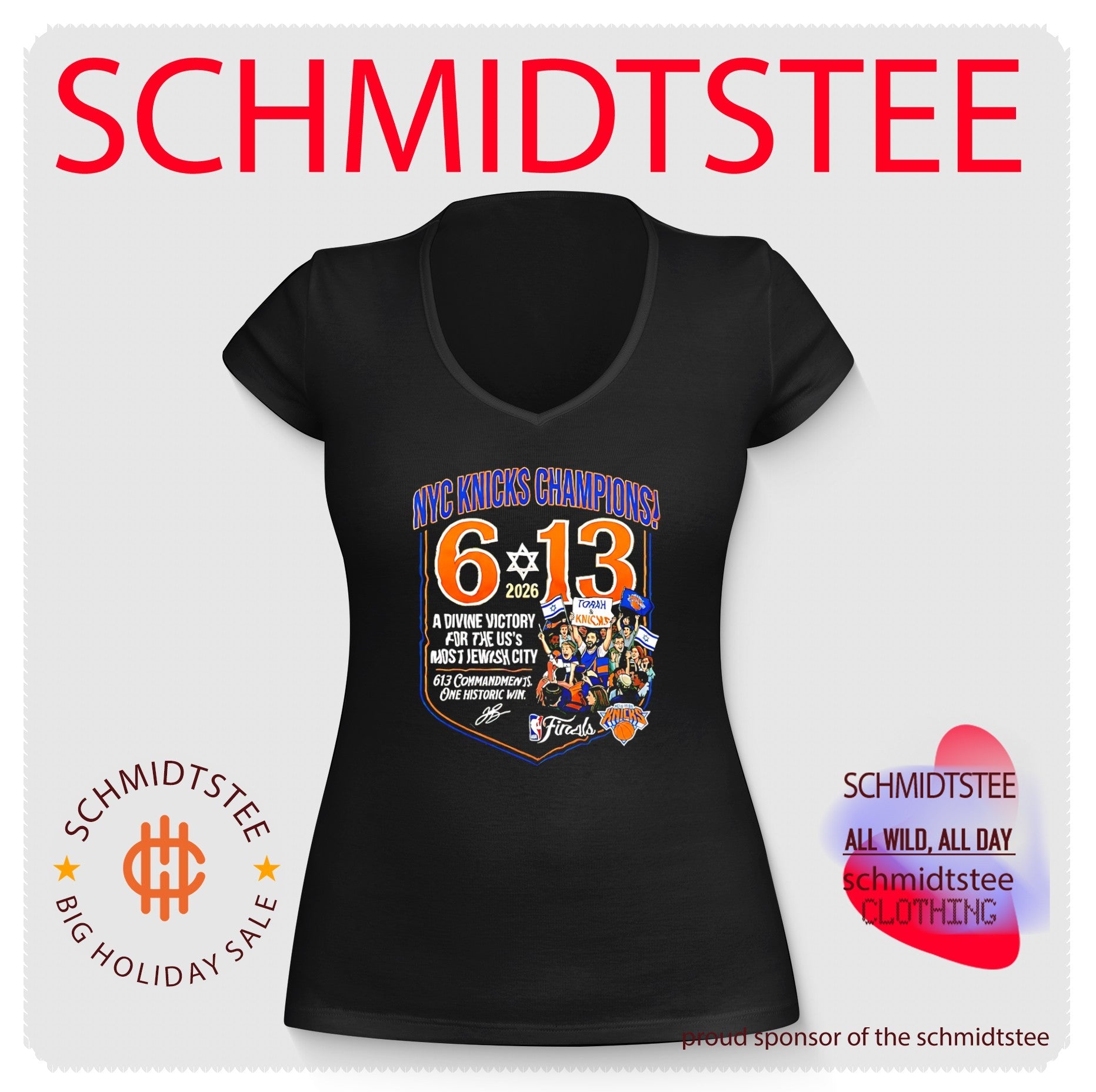The 613 Miracle NY Knicks 2026 NBA Champions Jewish City Shirt