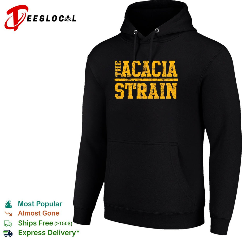 The Acacia Strain bold distressed text shirt