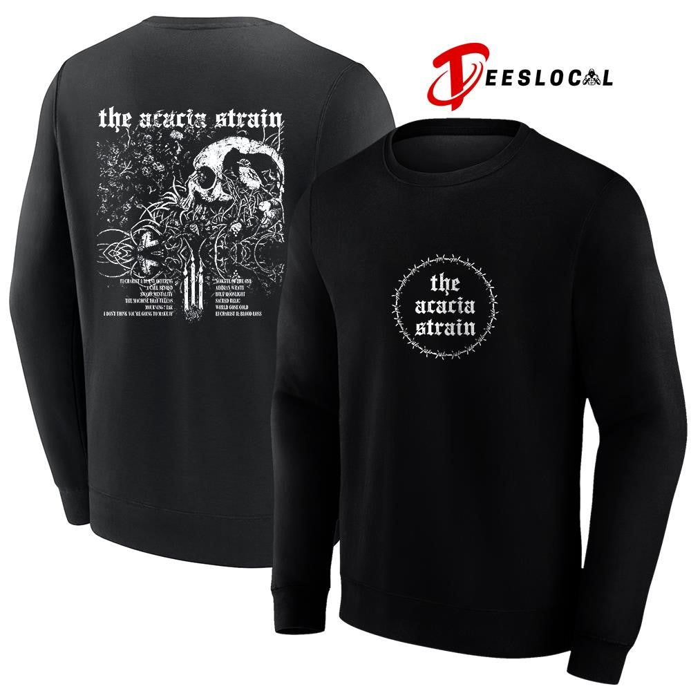 The Acacia Strain tracklist graphic shirt