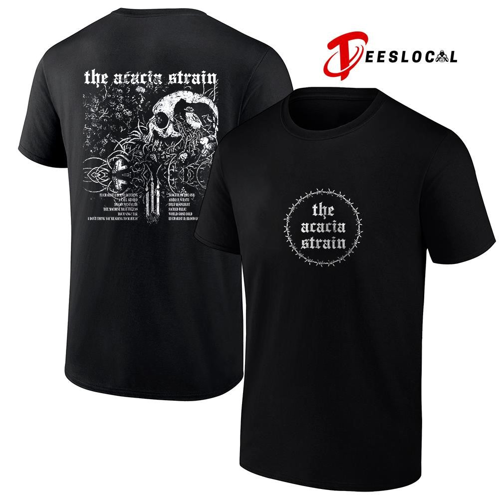 The Acacia Strain tracklist graphic shirt