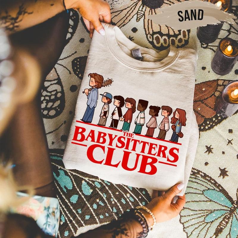 The Baby Sitters Club Shirt, Steve Harrinton Sweatshirt, Harrington Crewneck, Stranger Sweatshirt, Steve Sweatshirt Hoodie