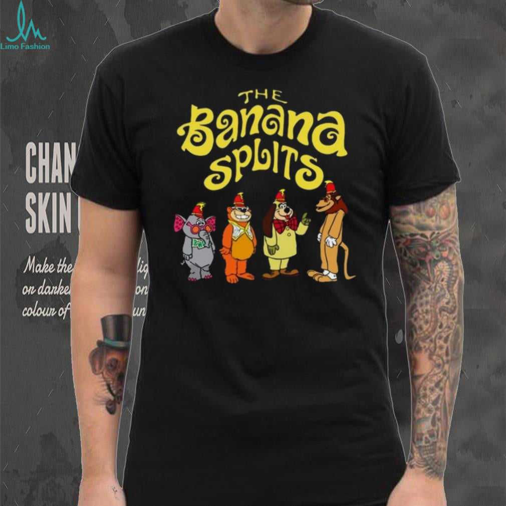 The Banana Splits Classic Show Mascot Lineup T Shirt