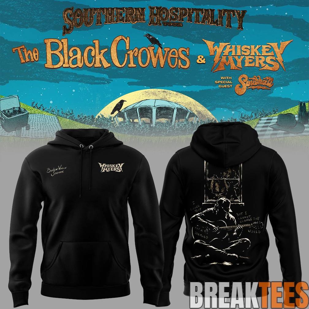 The Black Crowes x Whiskey Myers Southern Hospitality Tour 2026 Hoodie