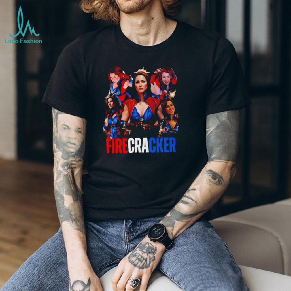 The Boys Firecracker Homelander Fan Art Comic Book Style T Shirt