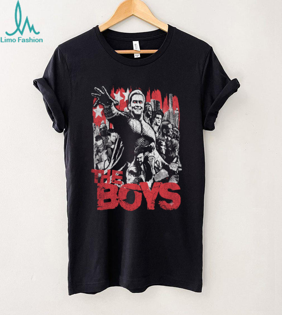The Boys Homelander Patriotic Gritty TV Show T Shirt