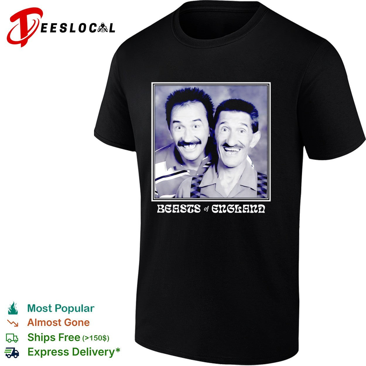 The Chuckle Brothers Barry Elliott and Paul Elliott Beasts of England shirt