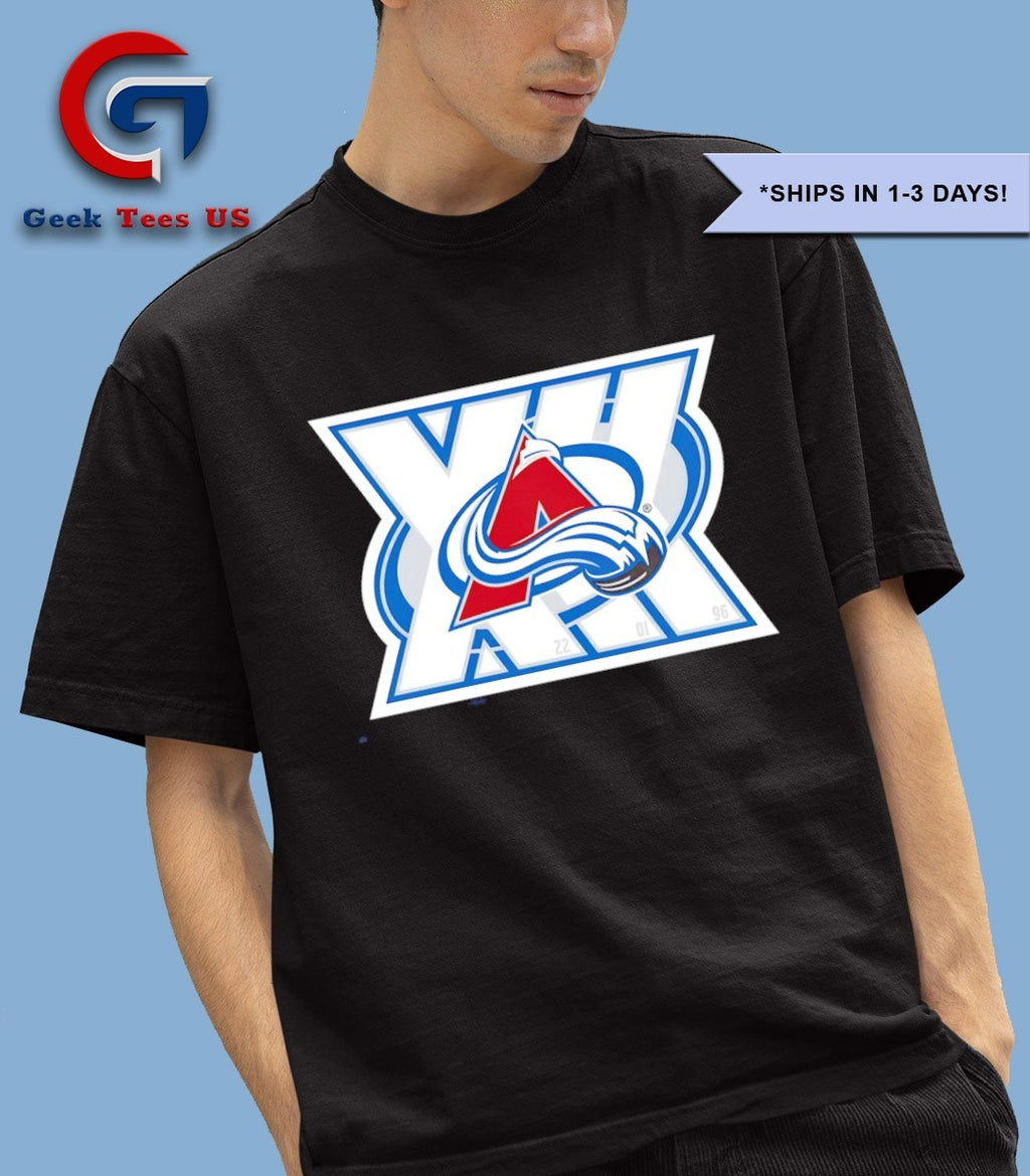 The Colorado Avalanche released their 30th anniversary logo shirt