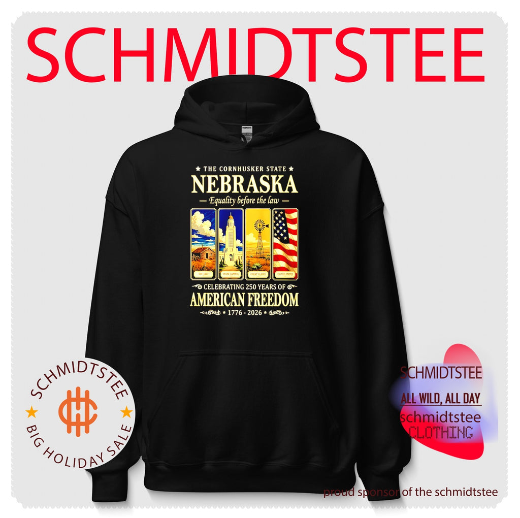 The Cornhusker State Nebraska Celebrating 250 Years Of American Freedom Shirt