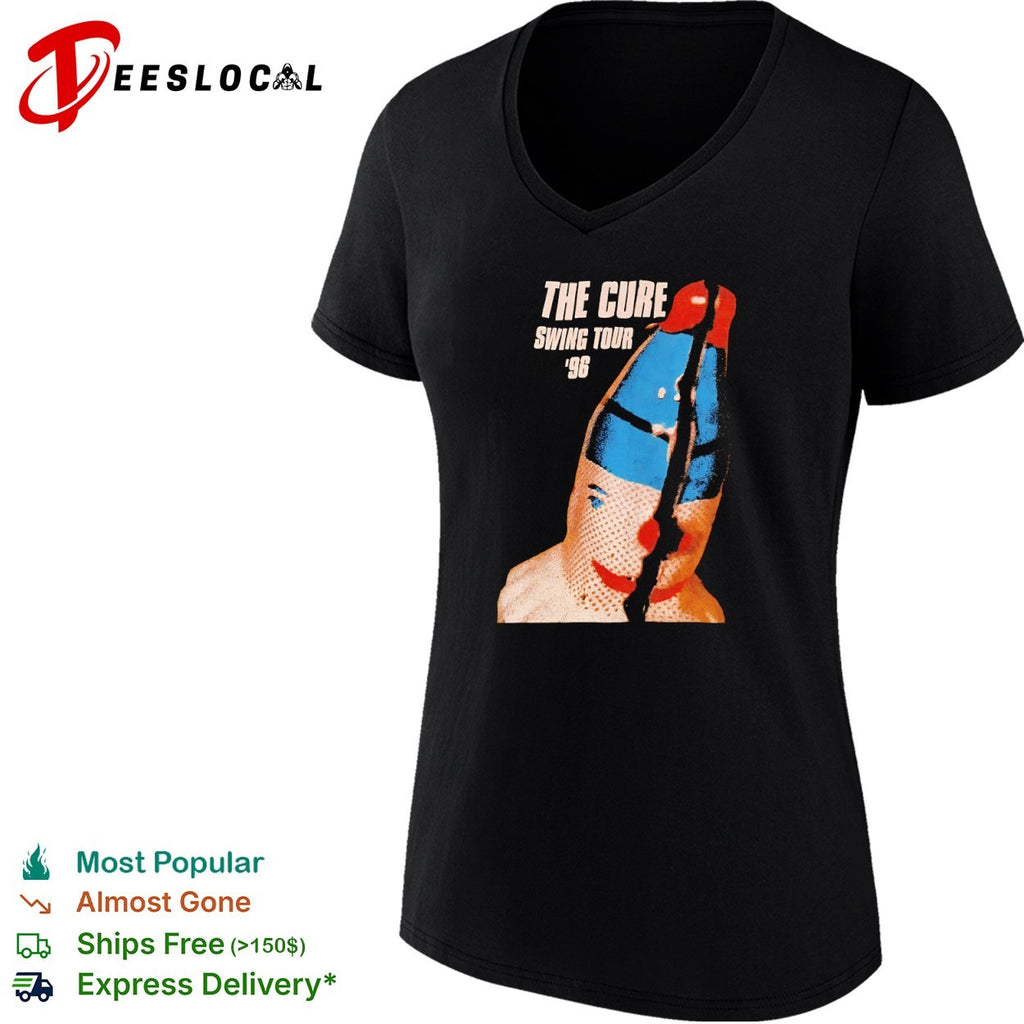 The Cure Swing Tour 96 Clown Faceshirt