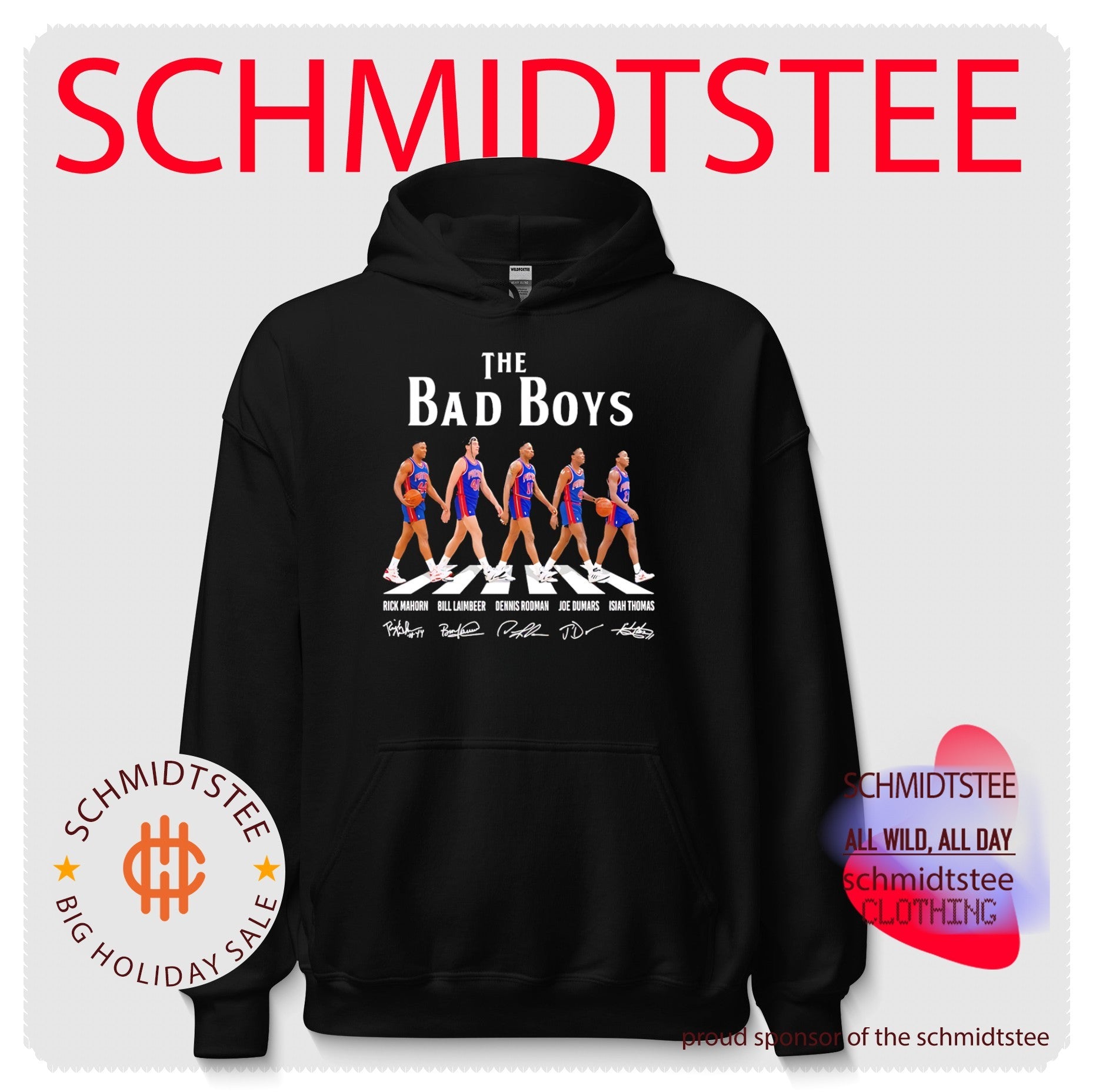The Detroit Pistons the Bad Boys Abbey Road signature shirt