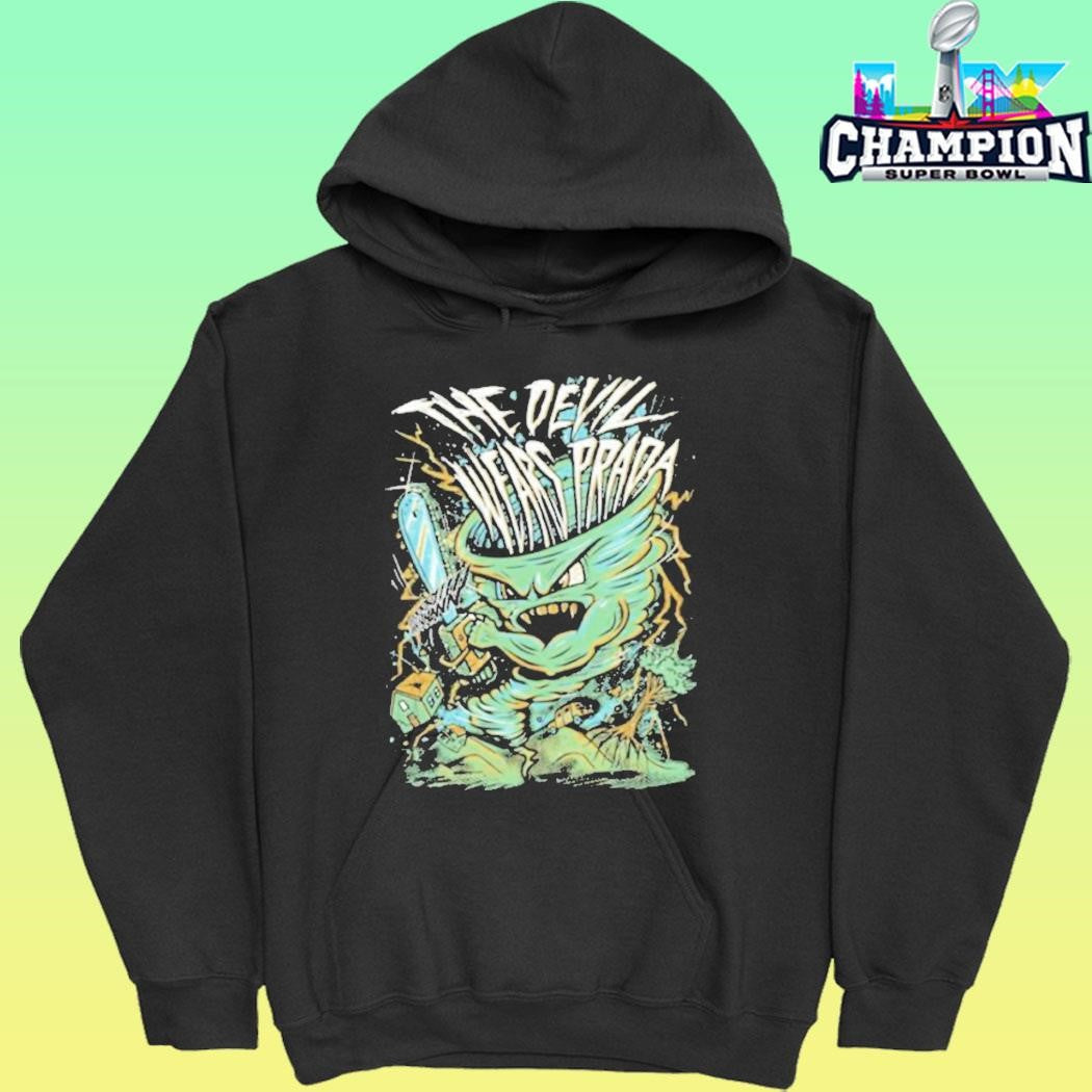The Devil Wears Prada Chainsaw Brutality Tornado Shirt