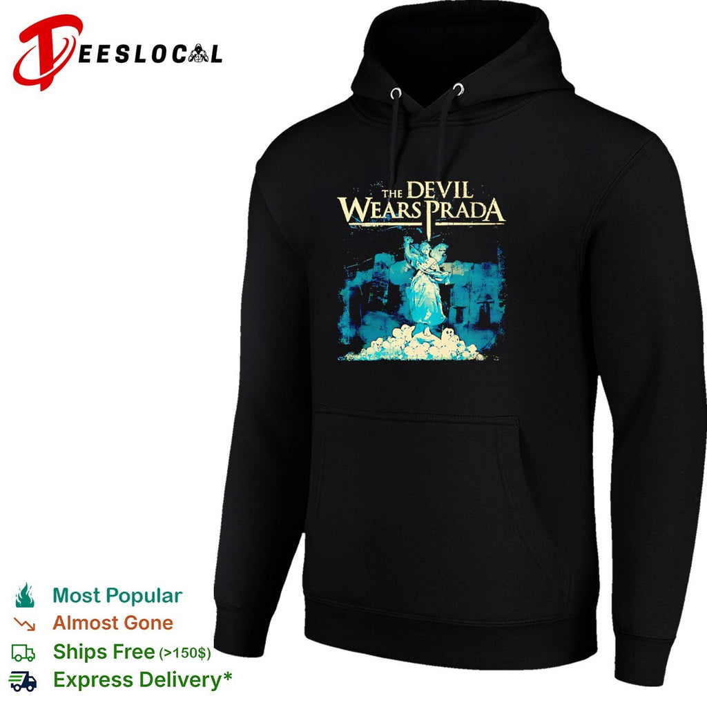 The Devil Wears Prada angel skulls shirt