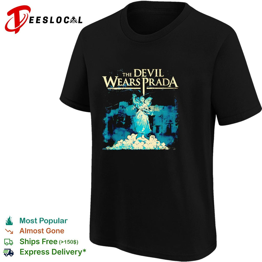 The Devil Wears Prada angel skulls shirt