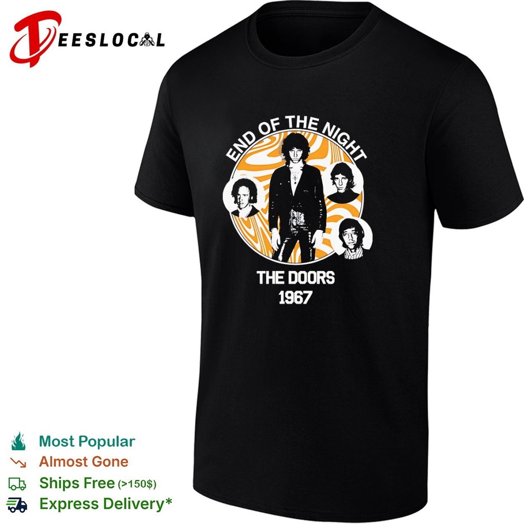 The Doors end of the night 1967 band shirt
