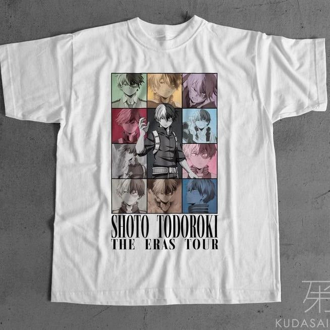 The Era. Tour Anime Shirt, My Hero Academia Shirt, Anime Lover Shirt, Anime graphic shirt, Anime Manga Shirt, Anime Gift,...