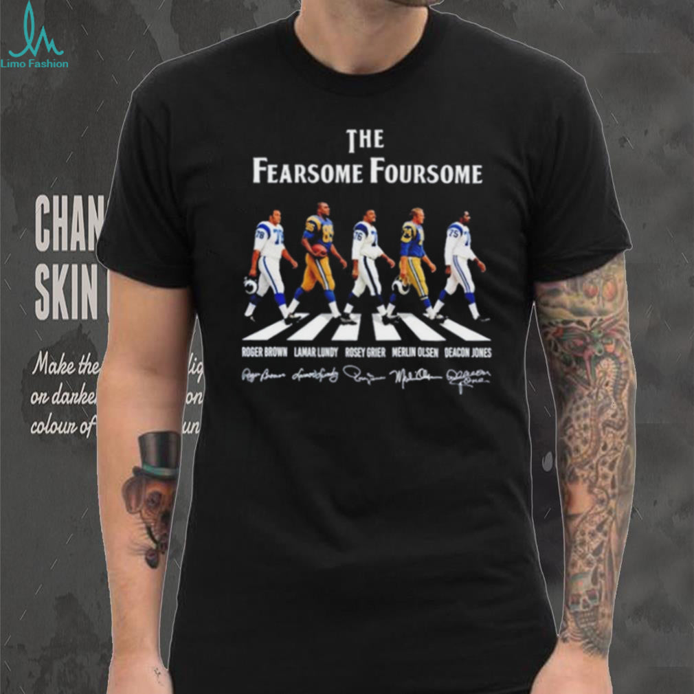 The Fearsome Foursome LA Rams Signature shirt