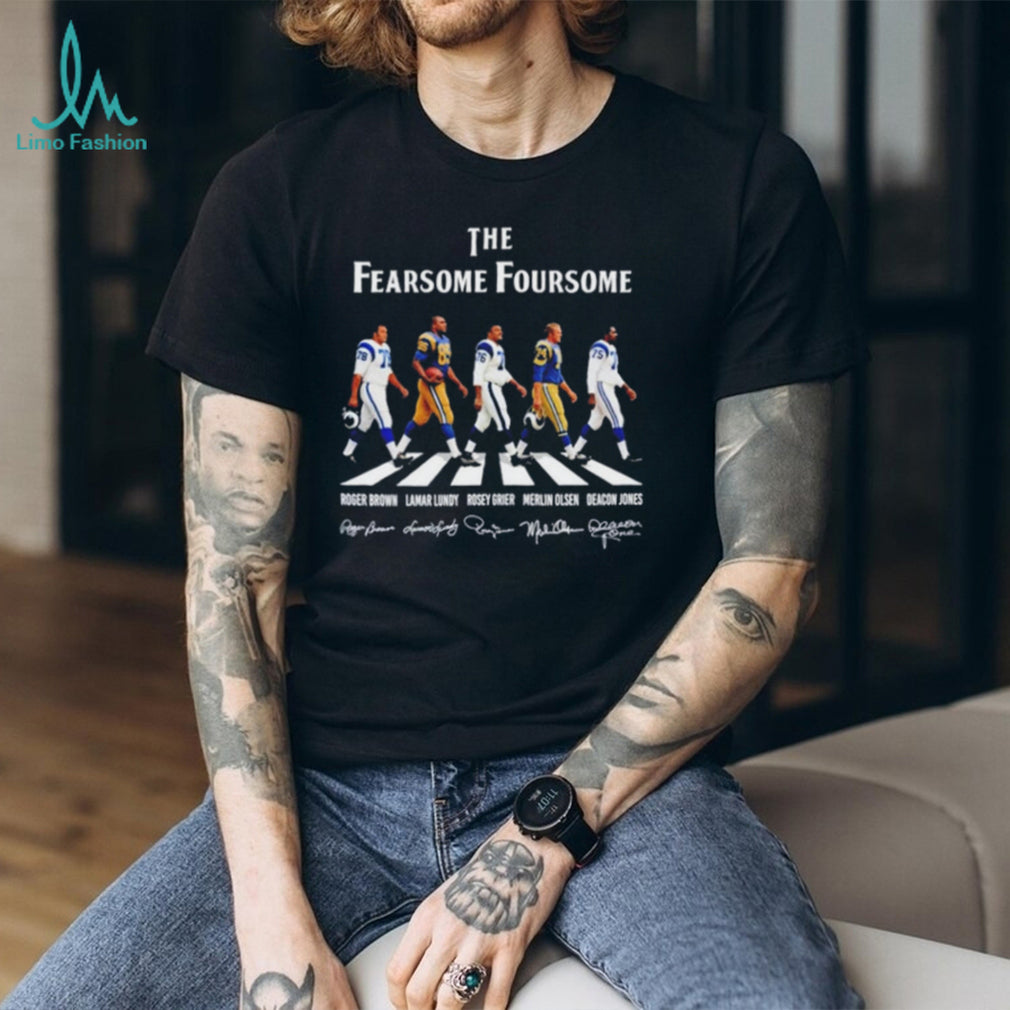 The Fearsome Foursome LA Rams Signature shirt