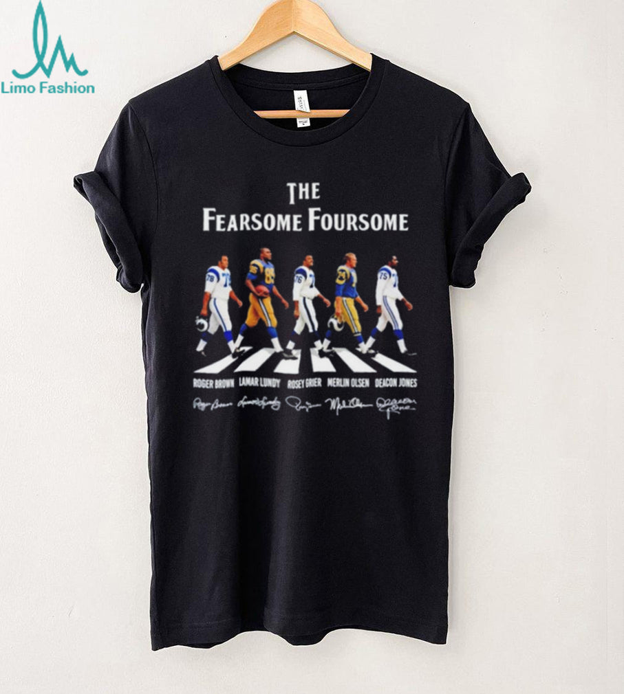 The Fearsome Foursome LA Rams Signature shirt
