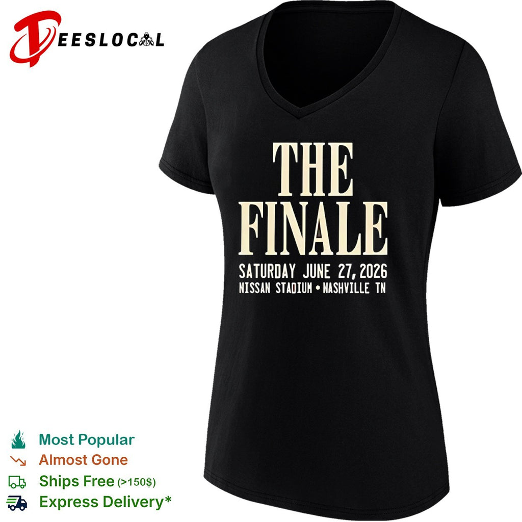 The Finale Saturday June 27 2026 Nissan Stadium Nashville TN shirt
