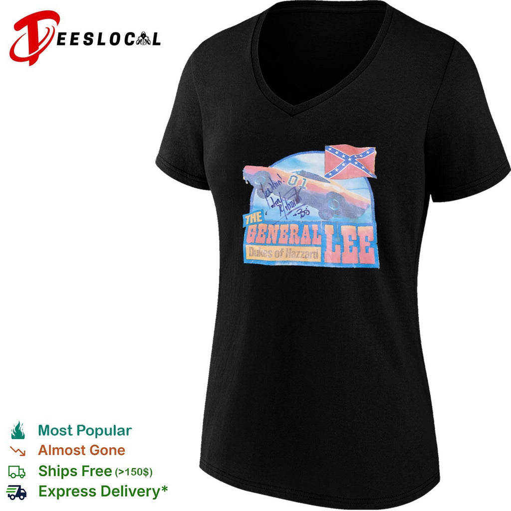 The General Lee Dukes of Hazzard John Schneider Bo Duke shirt